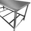 Mesa de Serviço Slim MSIS-19 55 x 130cm em Aço com 3 Travessas - Imagem 5