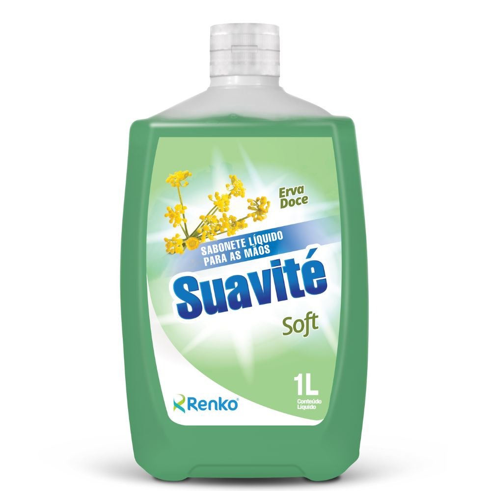 Sabonete Líquido Soft Suavite Erva Doce 1L - Imagem zoom