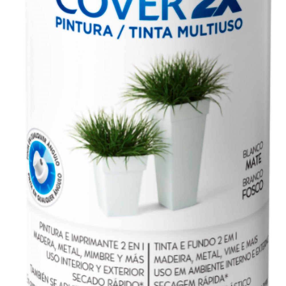 Tinta Spray Multiuso Ultra Cover 2X Branco Fosco 430ml RUST-OLEUM-V1717526  - Imagem