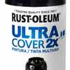 Tinta Spray Multiuso Ultra Cover 2X Preto Brilhante 430ml - Imagem 3