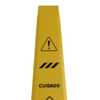 Cone de Sinalização Cuidado 116x32,5cm + Placa Sinalizadora Fora de Uso para Cone - Imagem 3