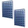 Combo com 2 Estantes Porta Componentes Azul com 54 Caixas Nr. 5 - Imagem 1