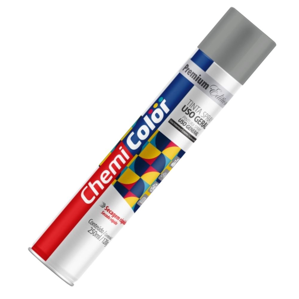 Tinta Spray Alumínio Uso Geral 250ml - Imagem zoom