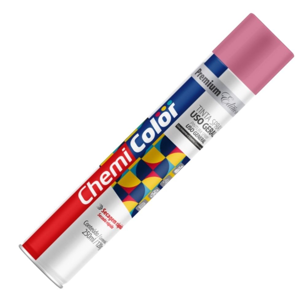 Tinta Spray Uso Geral Rosa 250 ml - Imagem zoom