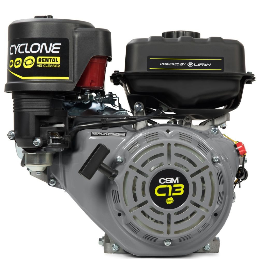 Motor a Gasolina 188F Lifan Cyclone 13Hp 4T Partida Manual - Imagem zoom