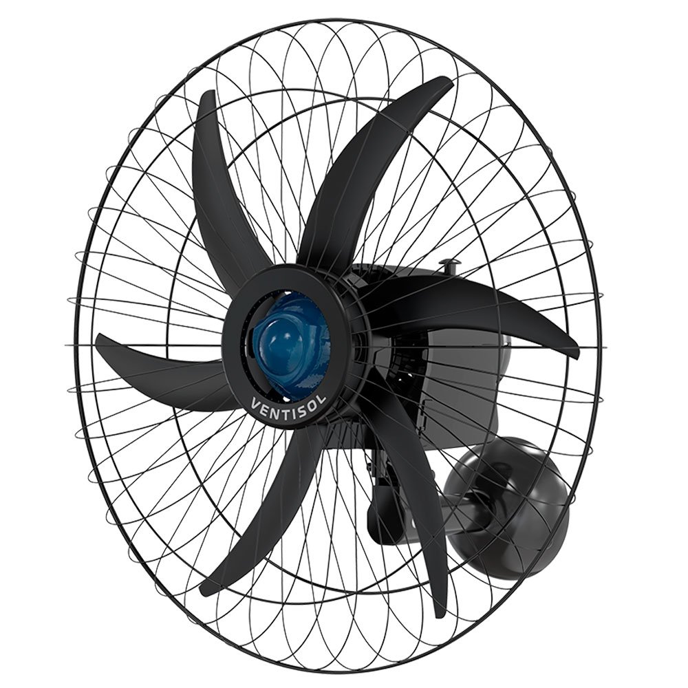 Ventilador Oscilante de Parede 60cm Falcon 230W Preto Bivolt - Imagem zoom