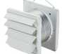 Conjunto Ventilador Axial Exaustor para Banheiro KEXB-03 150mm VZ2 TFX2 Bivolt Branco - Imagem