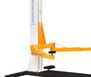 Elevador Automotivo 2,6 Toneladas Lubrificação a Graxa Trifásico 220V Branco e Laranja EC 2600 ENGECASS-35841 - Imagem