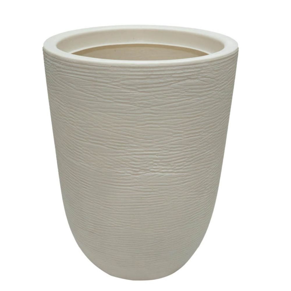 Vaso Cônico Grafiato 58 Areia 44x58cm em Polietileno - Imagem zoom