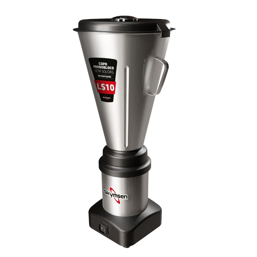 Liquidificador Comercial LS10 Inox 0,5cv 665W Bivolt Baixa Rotação - Imagem zoom