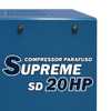 Compressor Parafuso 20HP 10bar Supreme SD 220V Trifásico - Imagem 5