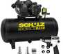 Combo Compressor de Ar SCHULZ CSV 10 Pés 110L 2HP 220V + Chave de Impacto SK 47K 1/2 Pol. 70 Kgf/m + Acessórios - Imagem