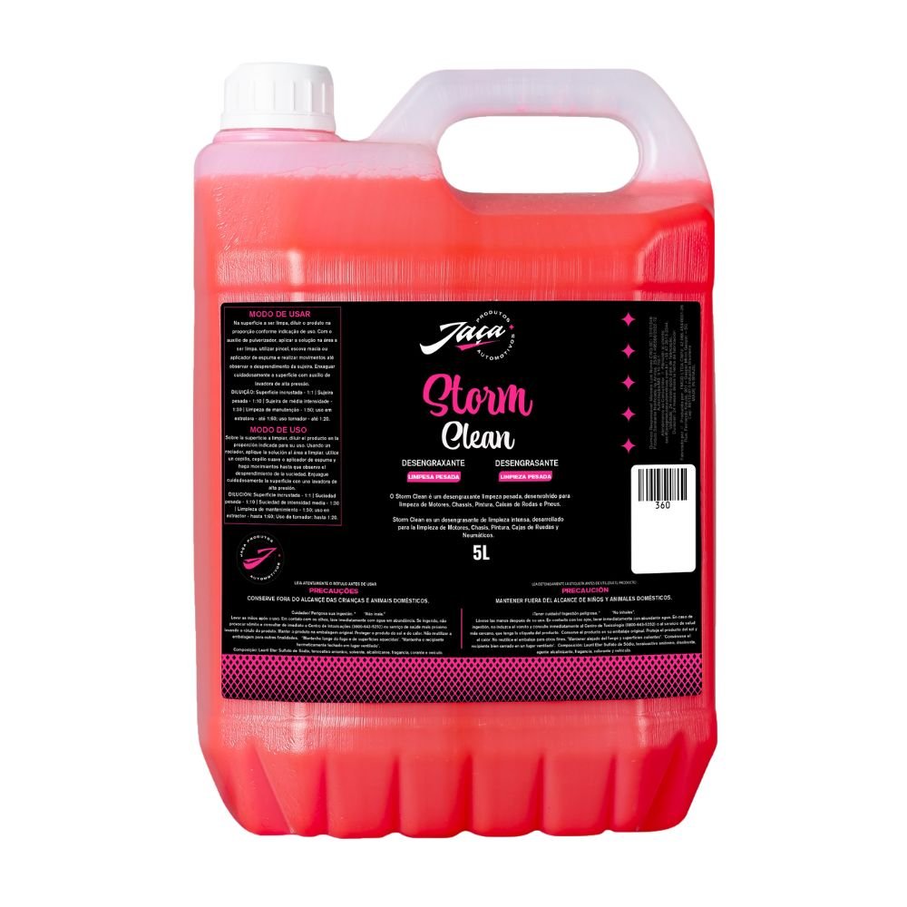  Shampoo Desengraxante Storm Clean 500ml  - Imagem zoom