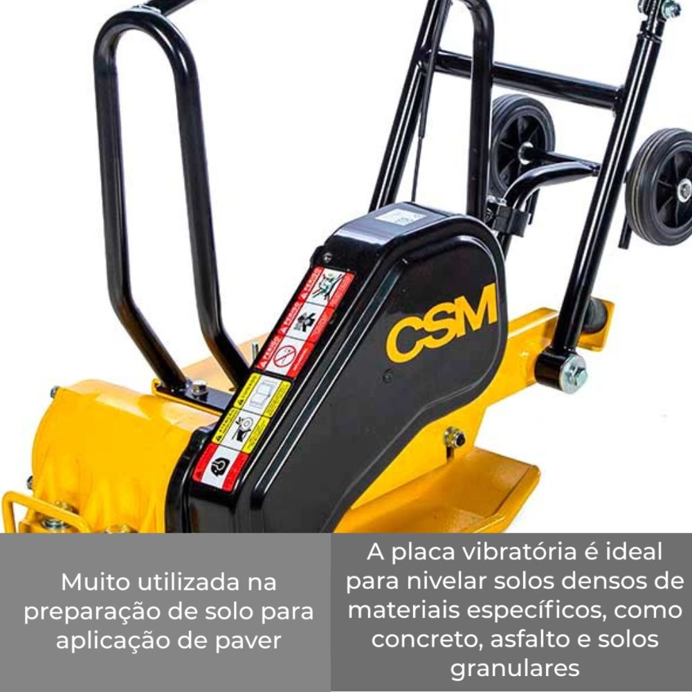 Placa Vibratória PV 60 sem Motor CSM-71000503 - Imagem
