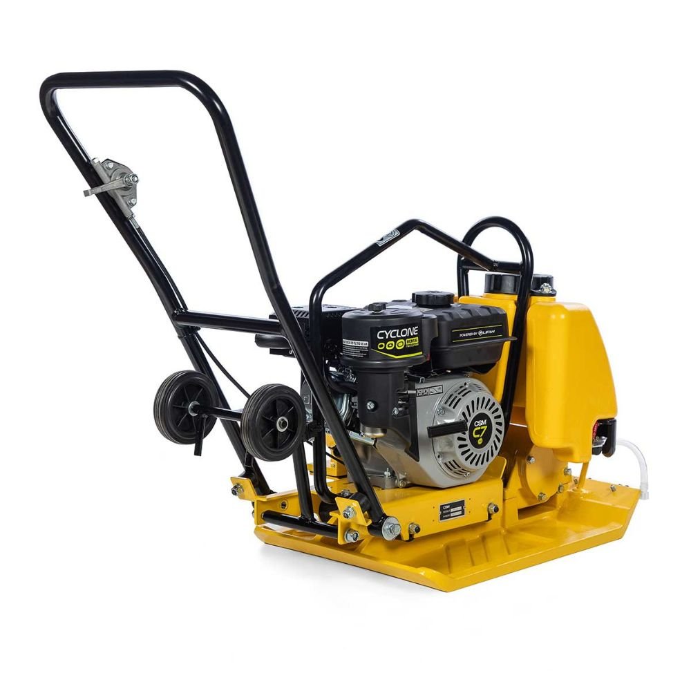 Placa Vibratória PV 90 com Motor Cyclone 7 HP 4 Tempos CSM-71000093 - Imagem