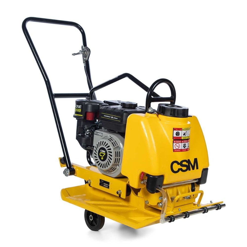 Placa Vibratória PV 90 com Motor Cyclone 7 HP 4 Tempos CSM-71000093 - Imagem