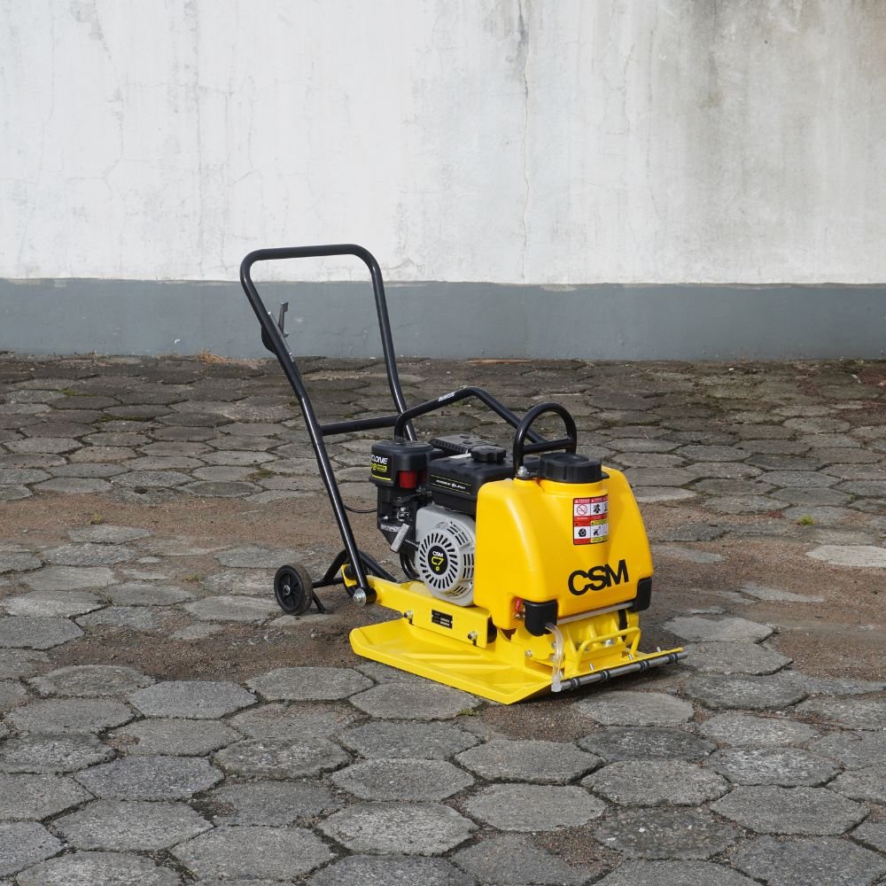 Placa Vibratória PV 90 com Motor Cyclone 7 HP 4 Tempos CSM-71000093 - Imagem