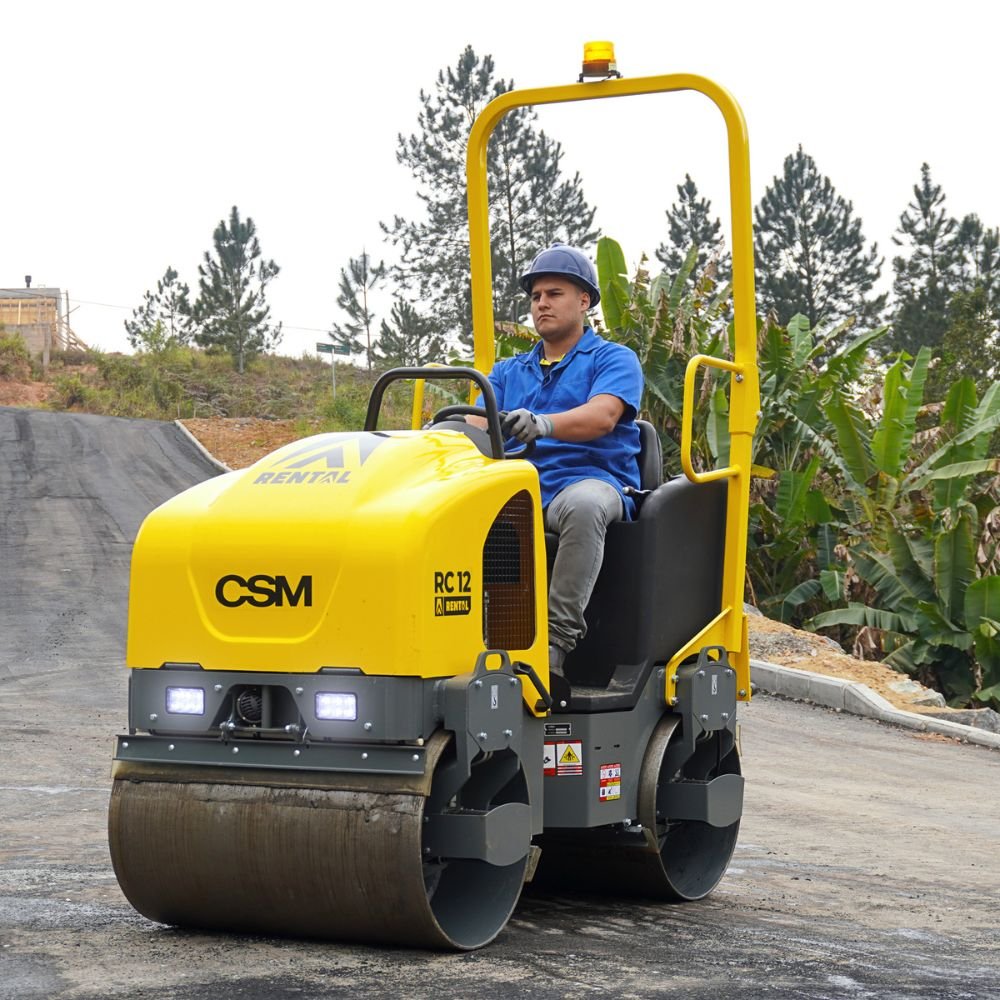 Rolo Compactador Articulado RC12 a Gasolina Honda CSM-71000721 - Imagem