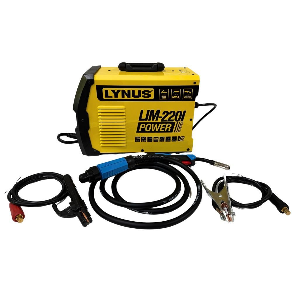 Máquina de Solda LIM-220i Power Inversor 200A Bivolt LYNUS-00003559.0 - Imagem zoom