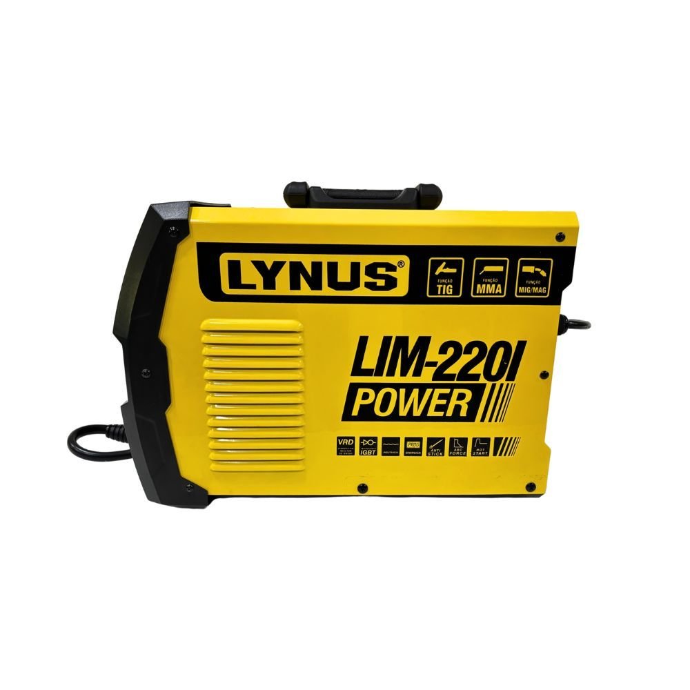 Máquina de Solda LIM-220i Power Inversor 200A Bivolt LYNUS-00003559.0 - Imagem