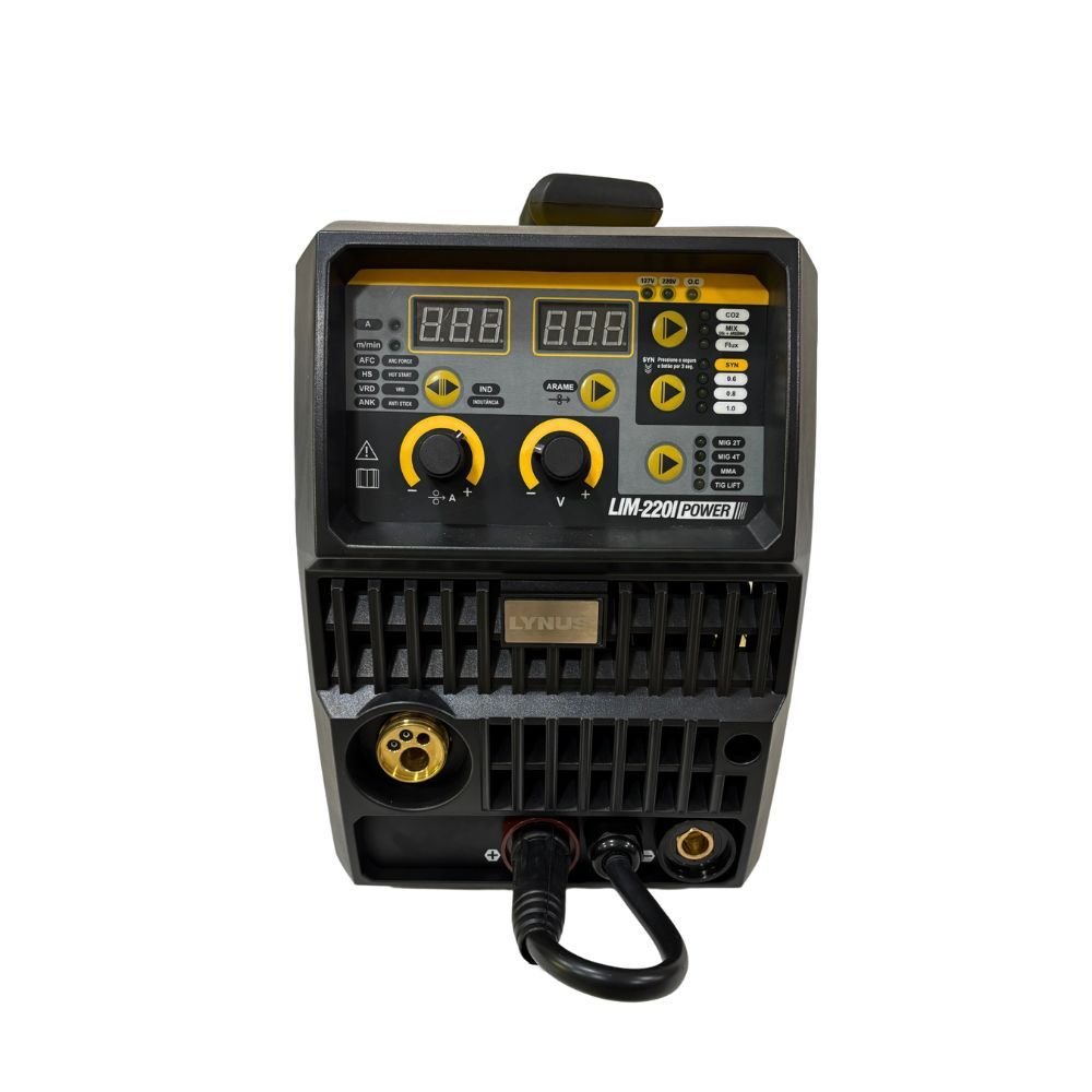 Máquina de Solda LIM-220i Power Inversor 200A Bivolt LYNUS-00003559.0 - Imagem