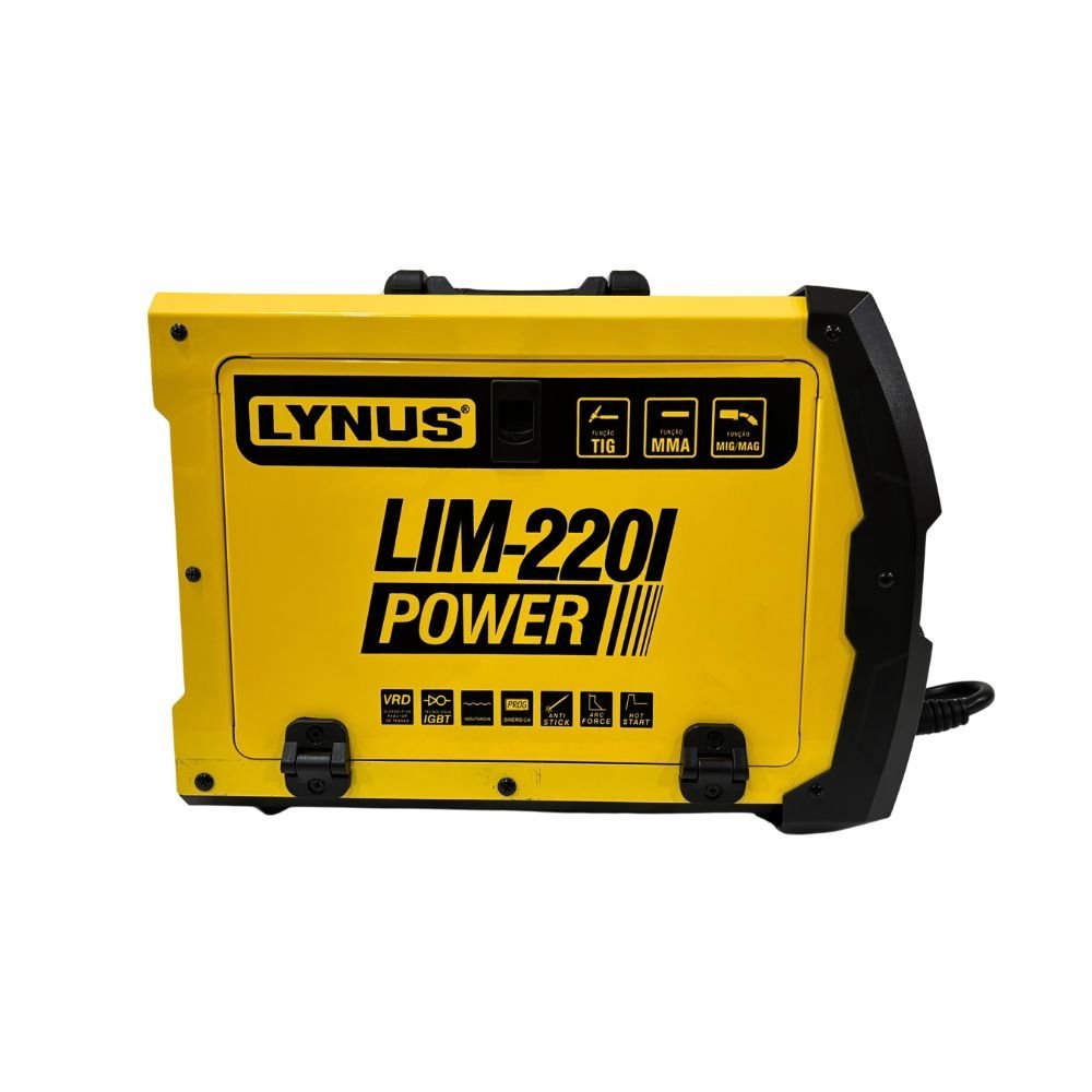 Máquina de Solda LIM-220i Power Inversor 200A Bivolt LYNUS-00003559.0 - Imagem