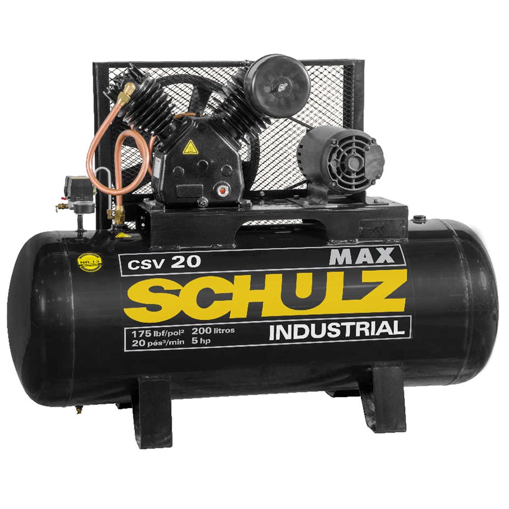 Compressor Max CSV 20 Pés 200L 175 Libras-SCHULZ-9229241-0