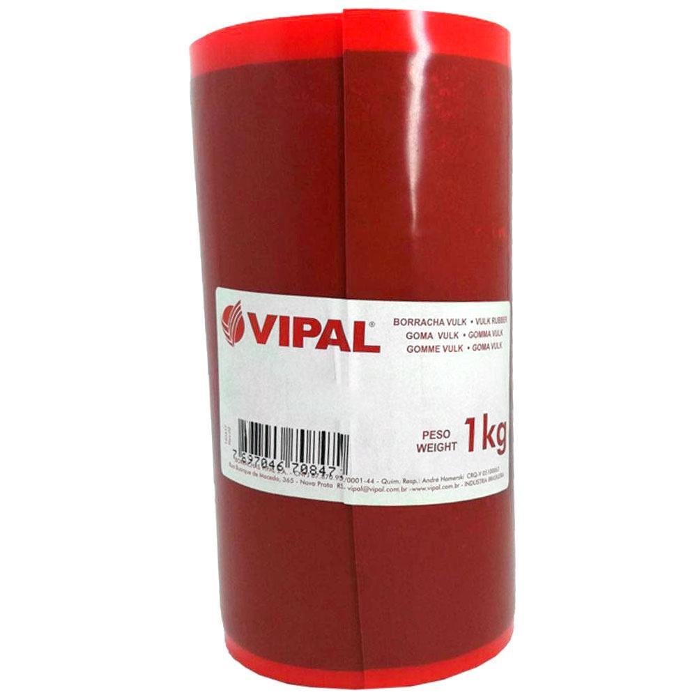 Borracha Vulk 160 X 1,0mm Rolo de 1kg Vipal-VIPAL-309957