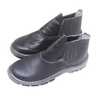 Bota/Botina De Seguranca Elastica Bidensidade Flexivel Com Bico Pvc De Couro Liso Preta Tam. 38 - CP080PVC/38 - Crival - Imagem 2