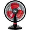 Ventilador de Mesa Turbo 50cm 3 Pas  Vermelho e Preto - Imagem 1