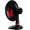 Ventilador de Mesa Turbo 50cm 3 Pas  Vermelho e Preto - Imagem 3