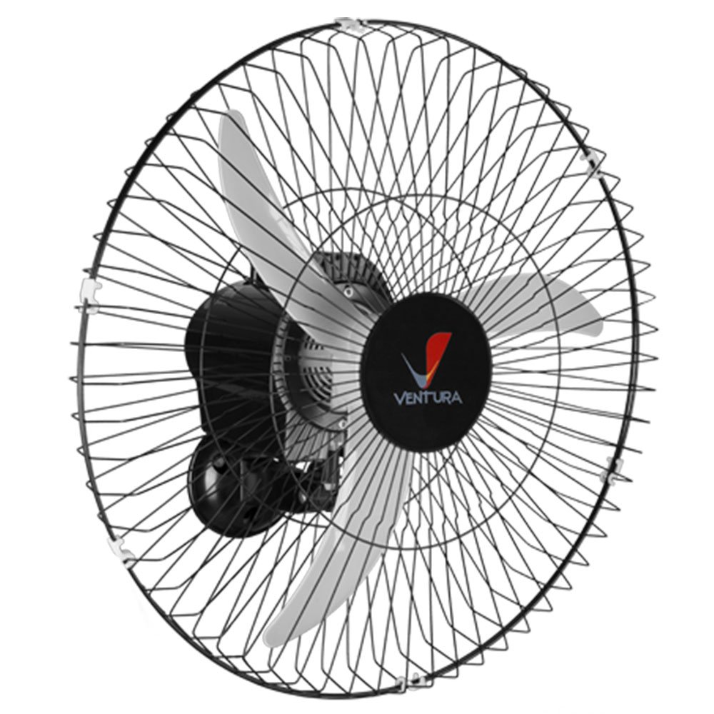 Ventilador Oscilante de Parede Ventura 60cm 150 W Bivolt Preto-VENTI DELTA-796425