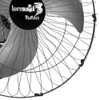 Ventilador Tufão M2 Preto para Parede 60cm Bivolt - Imagem 5
