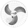 Ventilador de Parede Tufão M1 60cm Bivolt Branco - Imagem 1