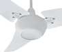 Ventilador de Teto LED 3 Pás 110V Branco Jade LOREN SID-BR3P04M/BR - Imagem