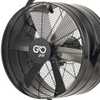 Ventilador Axial Exaustor Industrial Móvel 50cm 1 HP  Monofásico - Imagem 2