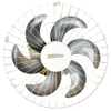 Ventilador de Parede Branco 60cm 200W Bivolt com Grade C40 Fios - Imagem 1
