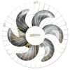 Ventilador de Parede Branco 60cm 200W Bivolt com Grade C120 Fios  - Imagem 1