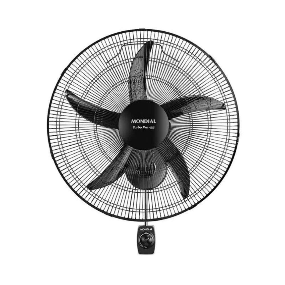 Ventilador De Parede 50cm 5 Pás Mondial Preto Nvp-pro-50 - 220v 220v - Imagem zoom