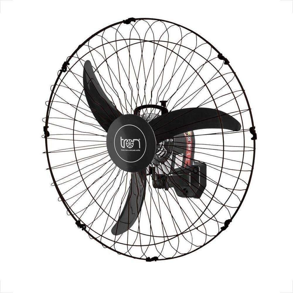 Ventilador de Parede Tron 50cm Oscilante 140W Preto Bivolt - Imagem zoom