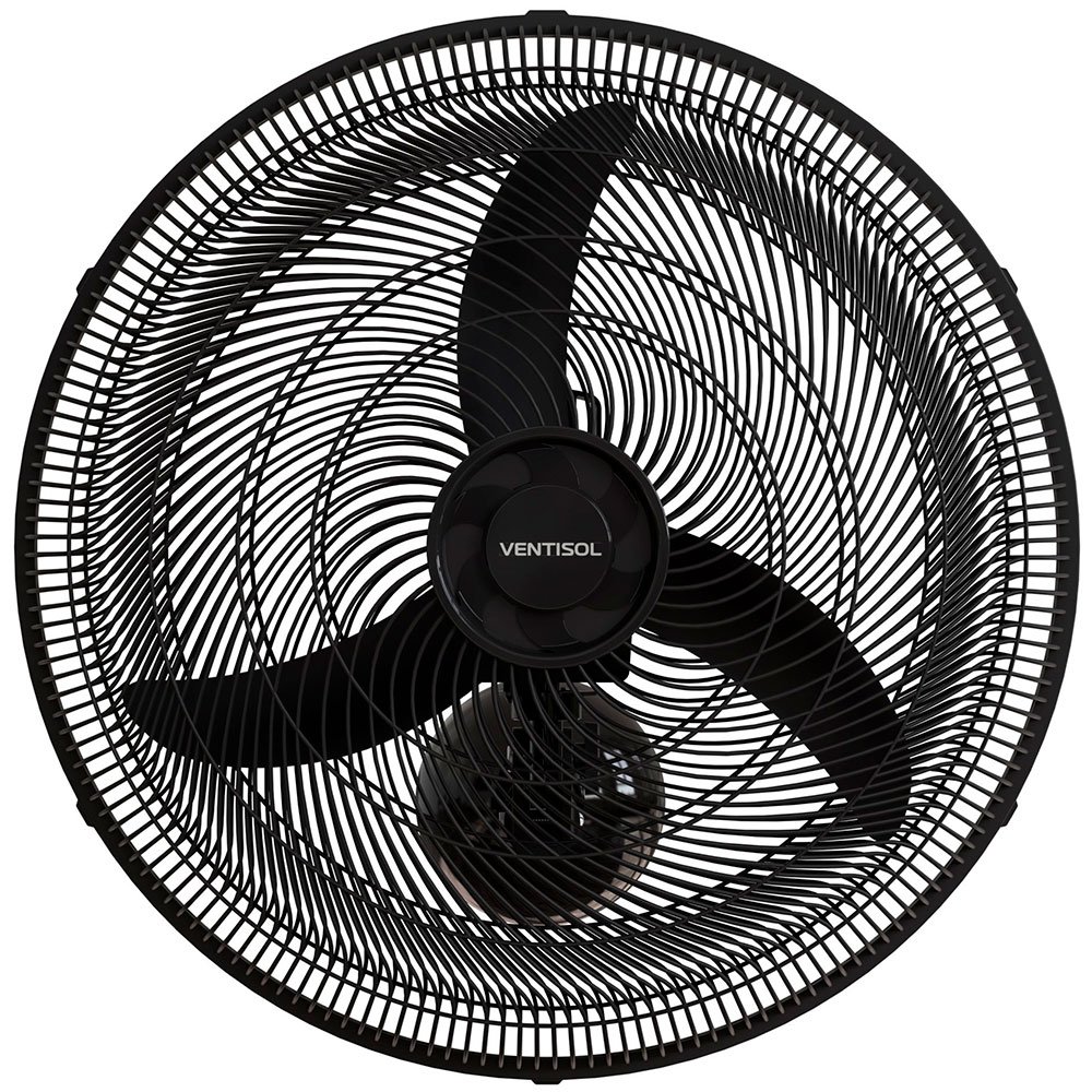 Ventilador de Parede Preto 50cm New 130W  - Imagem zoom