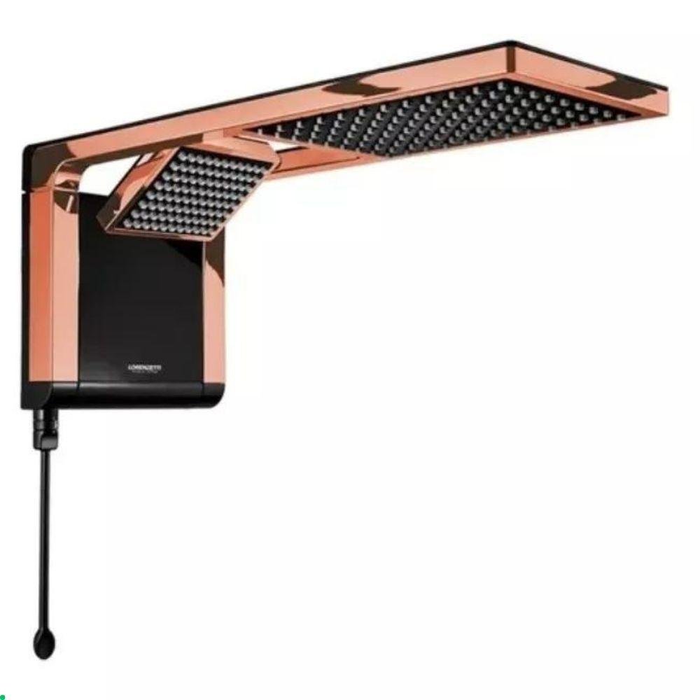 Chuveiro Acqua Ultra Duo 220v 7800w Preto Rose Gold - Imagem zoom