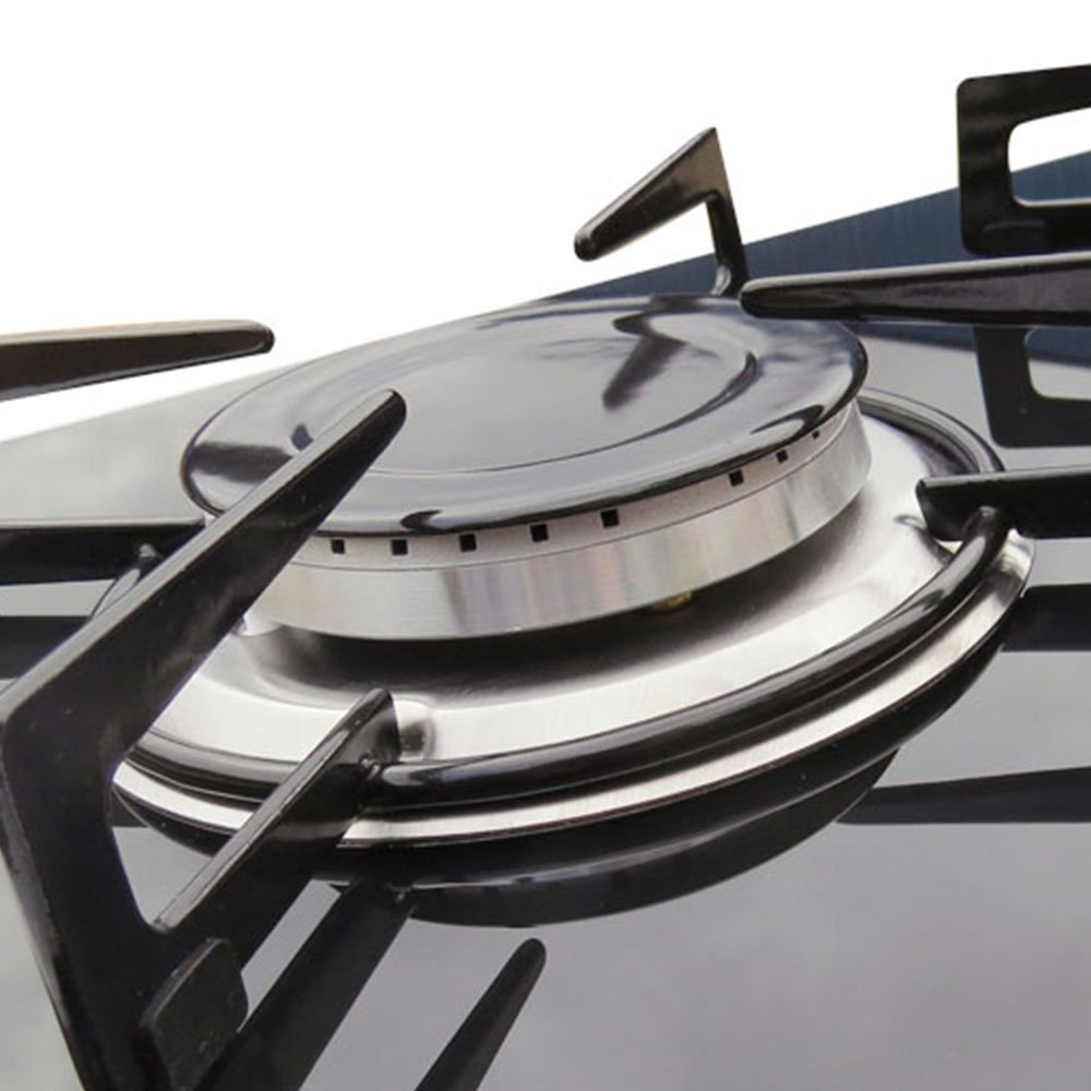 Fogão Cooktop Preto 2 Bocas Bivolt - Imagem