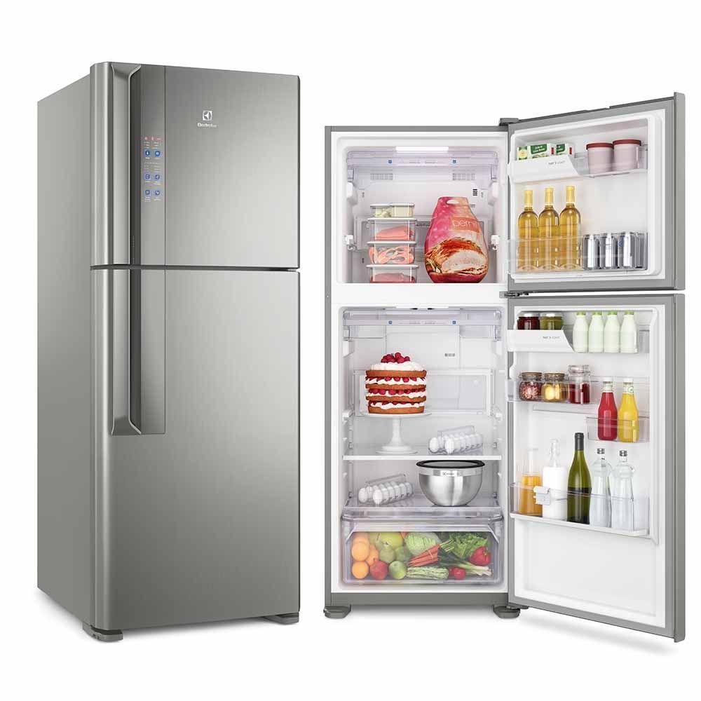 Refrigerador Electrolux Inverter Top Freezer 431L Platinum 127V IF55S - Imagem zoom