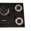 Fogão Cooktop 5 Bocas Tripla Chama Preto Bivolt - Imagem 5