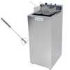 Fritadeira Elétrica com Gabinete 5000W 220V  + Mixer Gourmet Semi Automático em Aço Inox com 10Pol. - Imagem 1