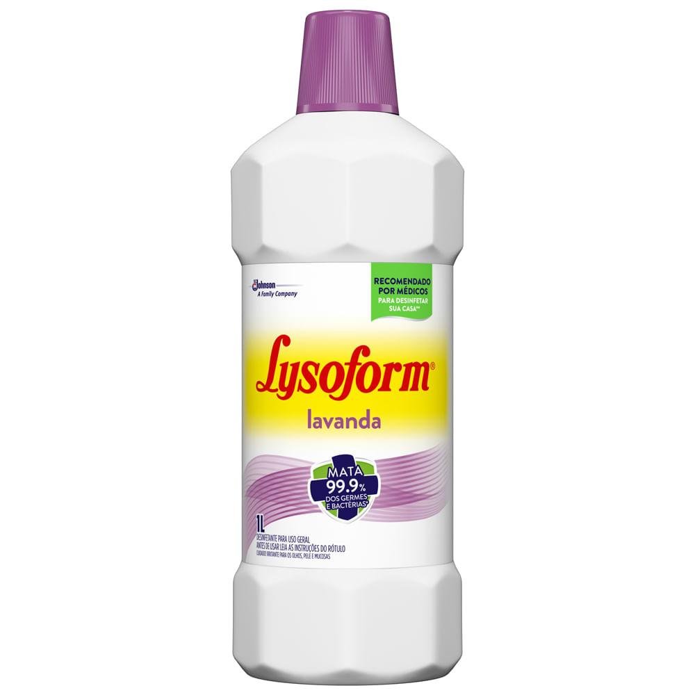 Lysoform desinfetante líquido lavanda 1l johnson - Johnson-Johnson-210768