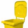 Carrinho Coletor Amarelo 240L - Imagem 4