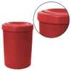 Cesto de Lixo Vermelho 15L com Tampa Flip Top - Imagem 2