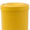 Cesto de Lixo Amarelo de 15L com Tampa Flip Top - Imagem 3